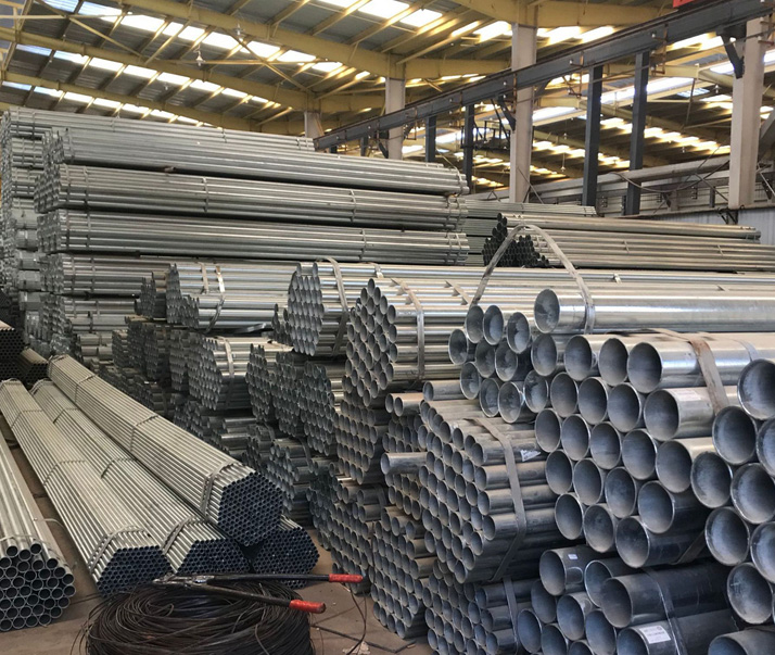 布尔津q235b热镀锌带钢管